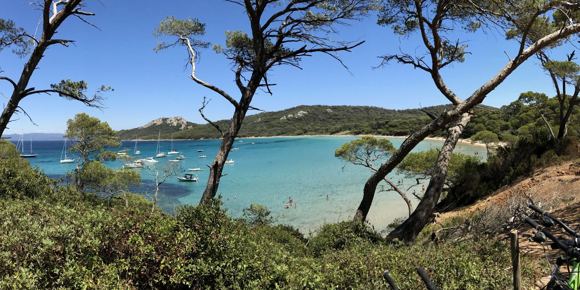 Porquerolles, proche du camping dans le Var