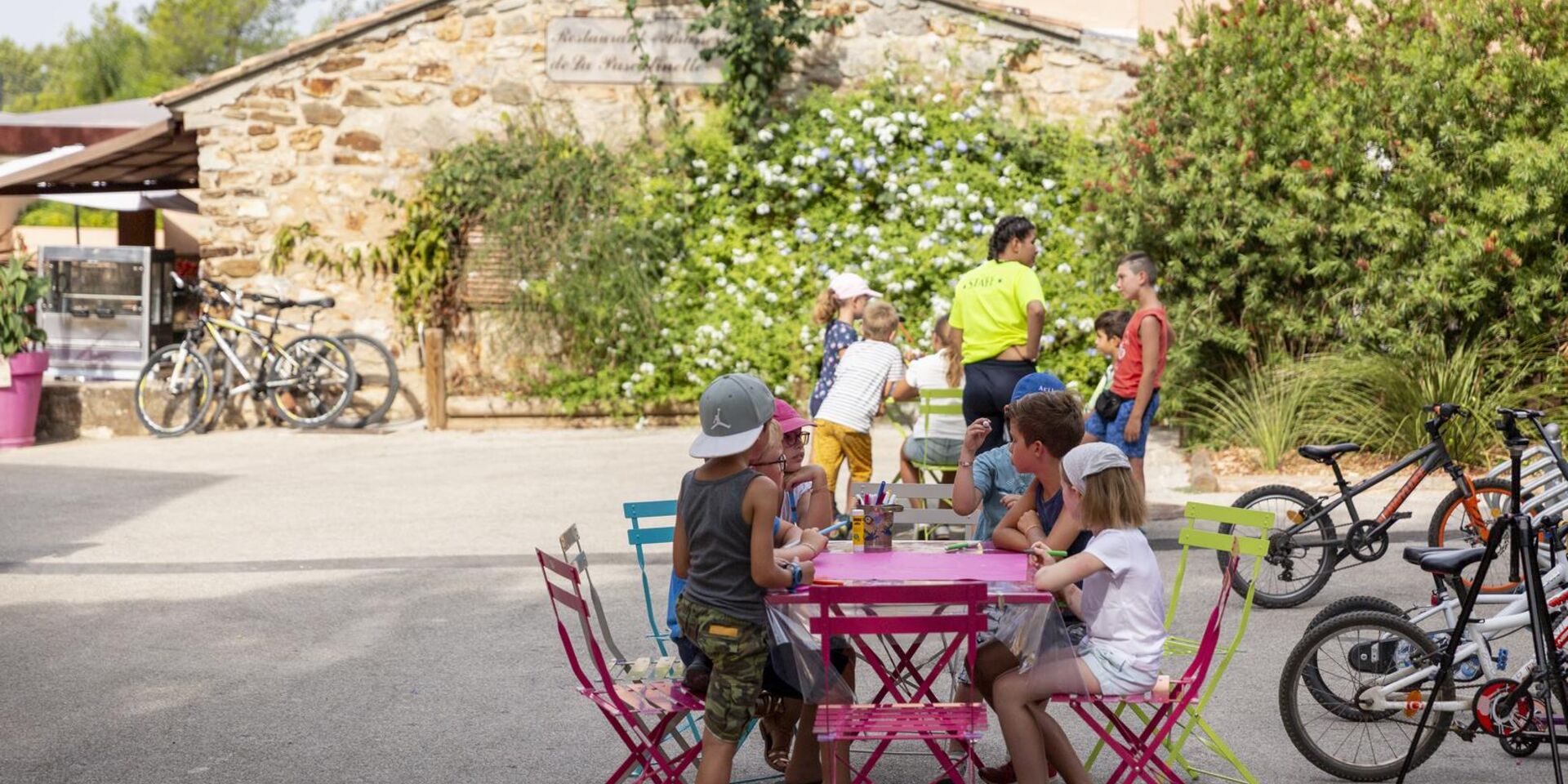 Camping dans le Var avec animations ludiques pour enfants