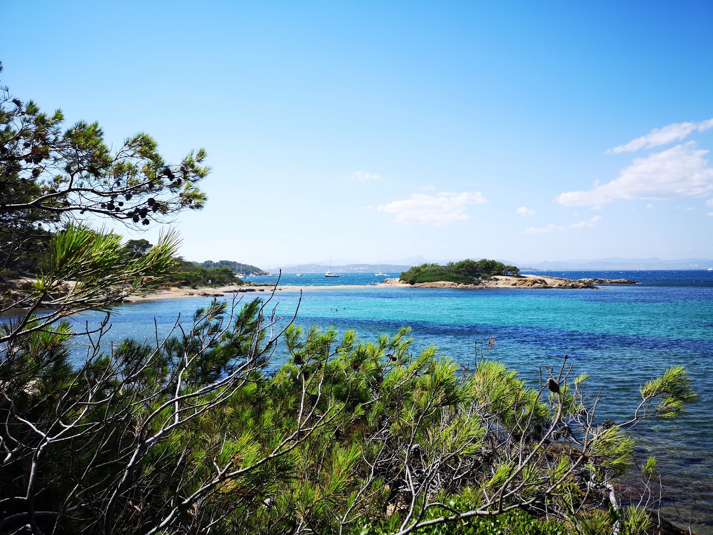 Vacances en camping près de Porquerolles