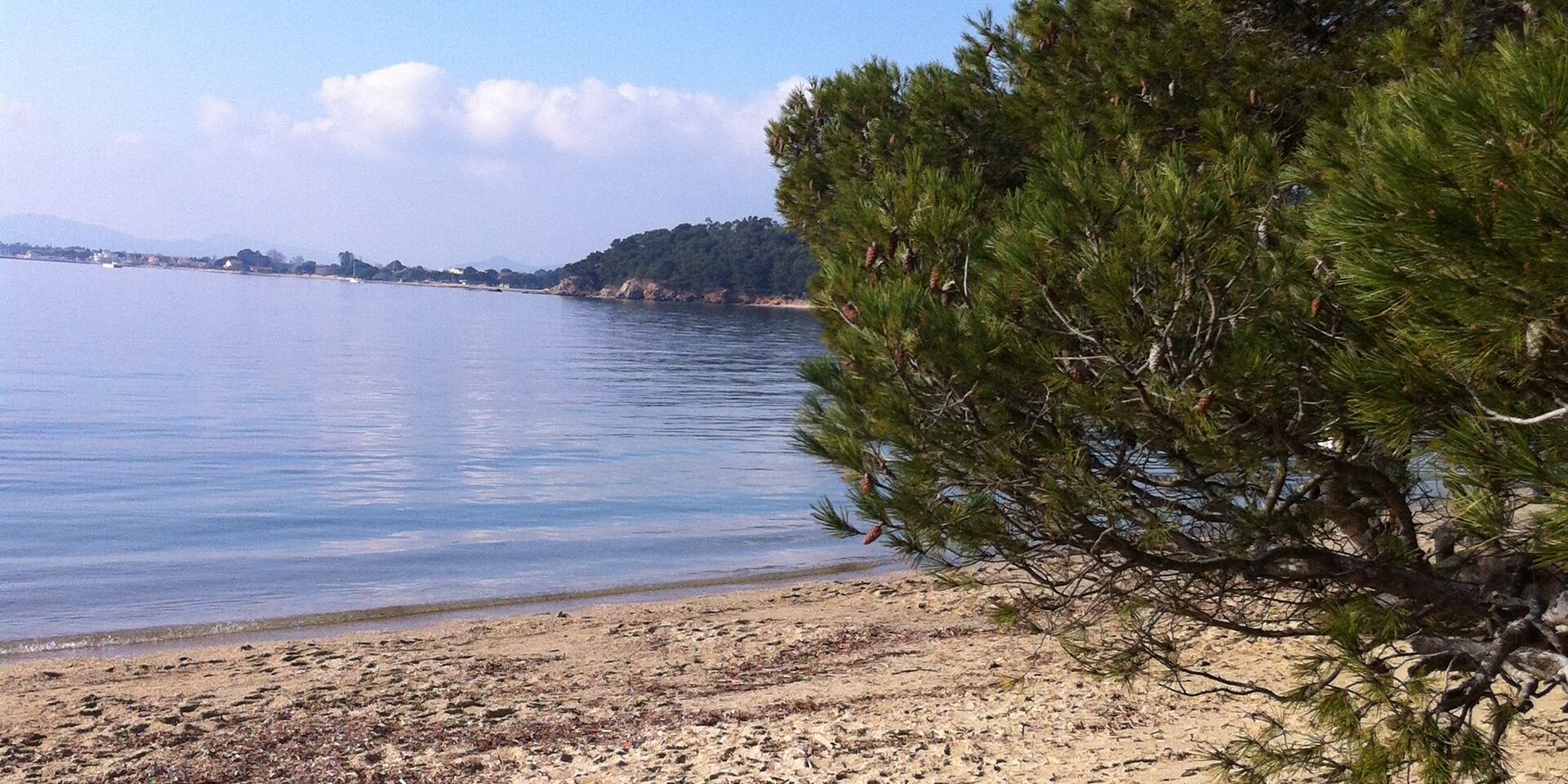 Plage du Pellegrin à La Londe les Maures