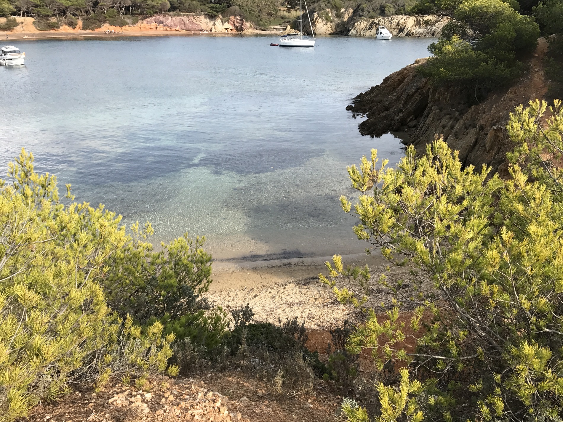 Vue mer à Porquerolles