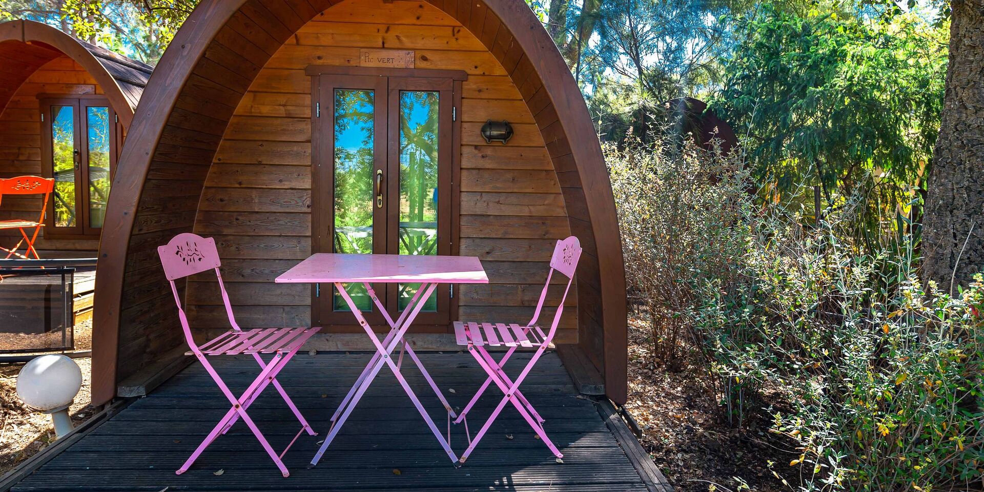 Cabanes pour camping insolite dans le Var