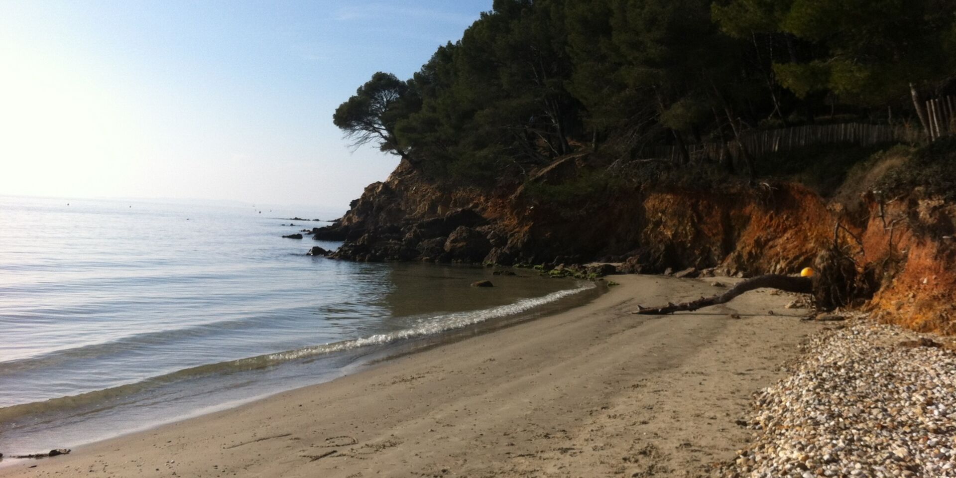 Plage nature à Hyères