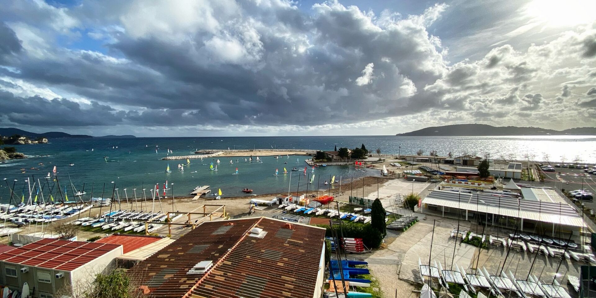 Plages de sable à Toulon