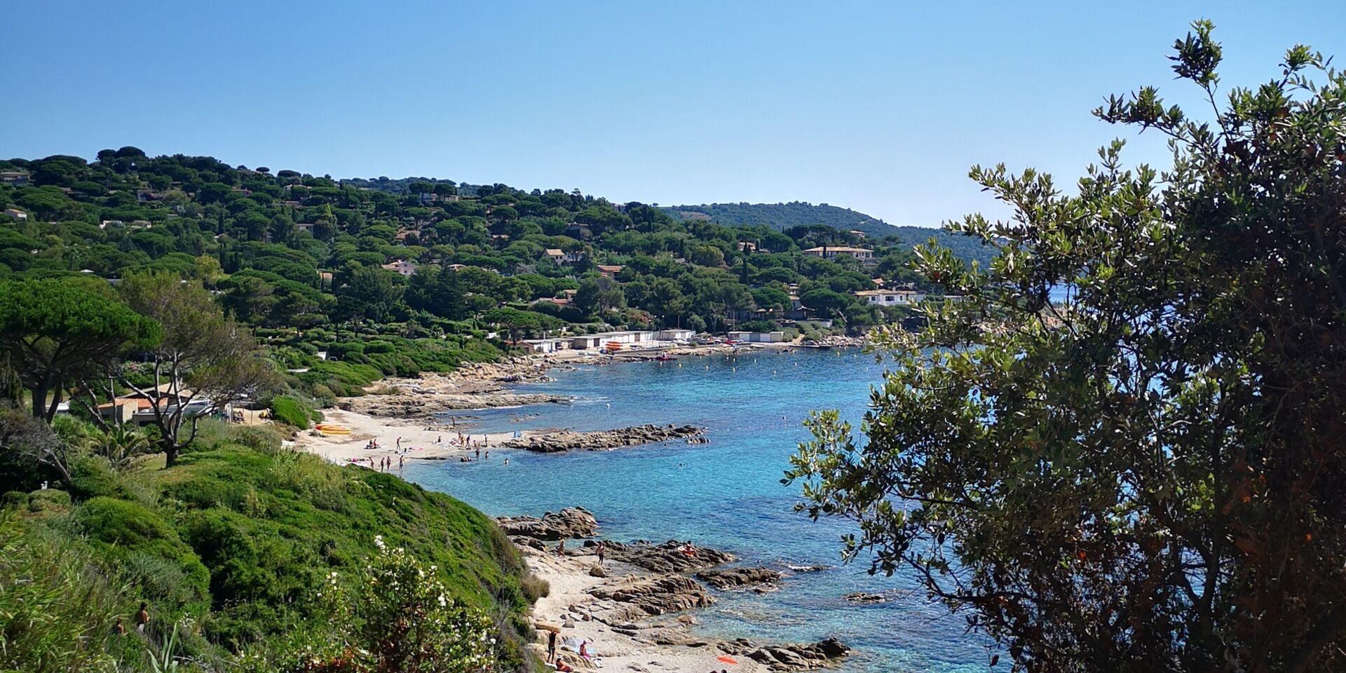 Cap Taillat plage de l'Escalet Var